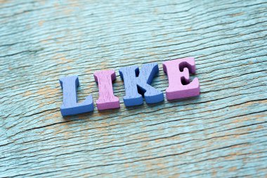 Antika ahşap arka plan üzerinde konuşmak