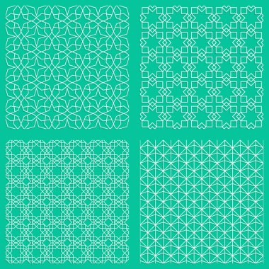 Soyut sorunsuz geleneksel İslam desen