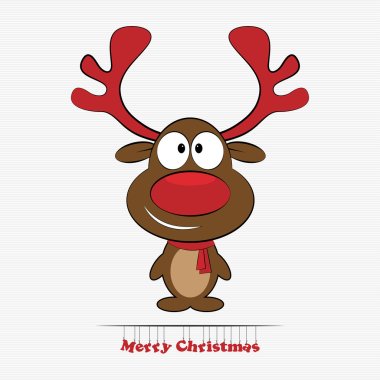 Rudolph reindeer red nose