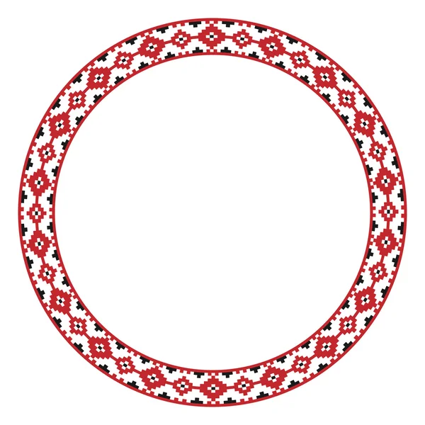 Broderie ronde slave traditionnelle — Image vectorielle