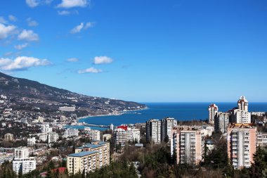 Yalta şehir görünümünü