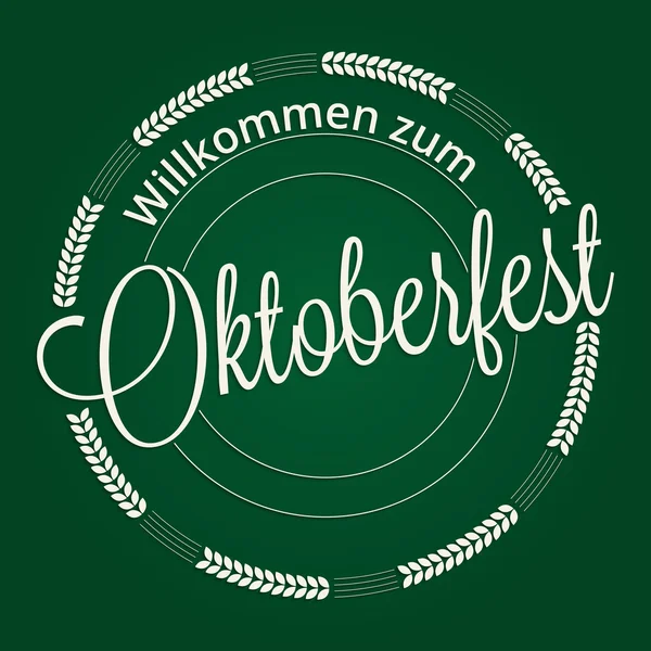 Oktoberfest γράμματα — Διανυσματικό Αρχείο