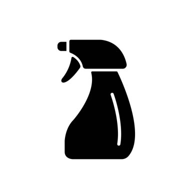 Siyah Simge, Vektör İllüstrasyonu, Beyaz Arkaplan Etiketinde İzole Edilmiştir. EPS10