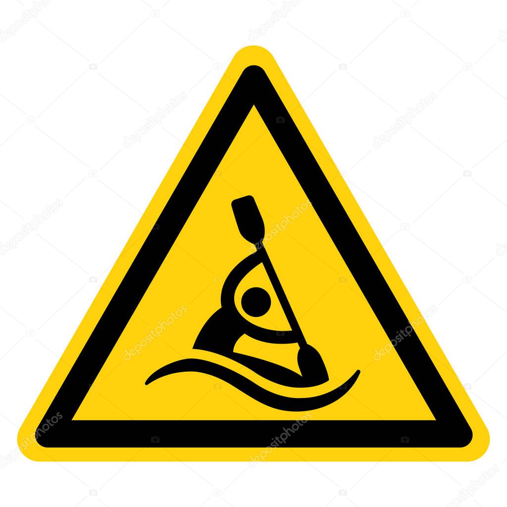 Rowing Experts Only Symbol Sign,Vector Illustration, Isolate On White Background Label. EPS10 