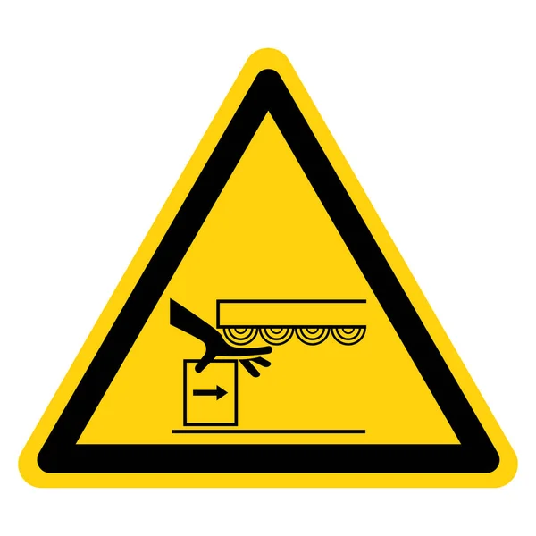 Предупреждение Опасности Схода Лавин Векторной Опасности Обледенения Белом Фоне S10 — стоковый вектор
