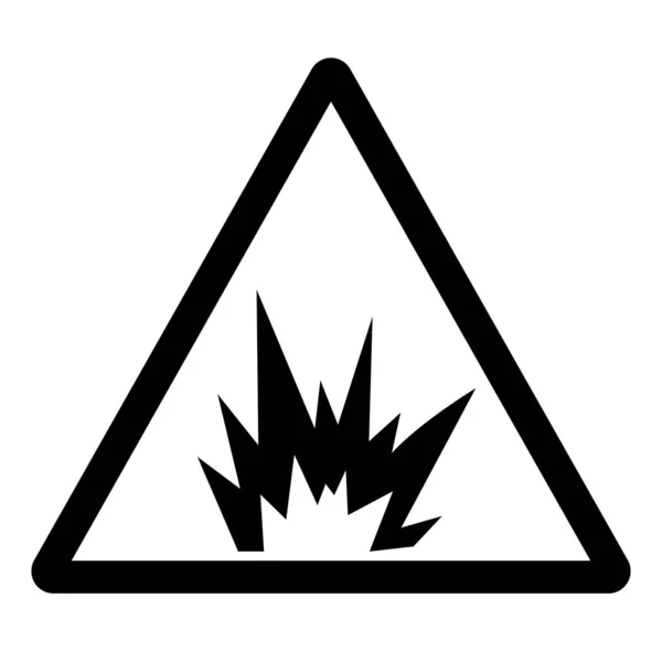 Arc Flash Hazard Symbol Sign Vector Illustration Isolate White Background — Stock Vector