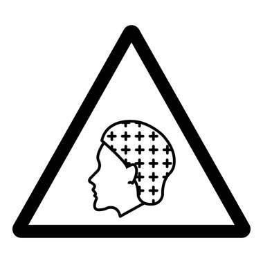 Saç filesi İşaret İşareti, Vektör İllüzyonu, Beyaz Arkaplan Etiketinde İzole Edilmesi Gerekiyor. EPS10