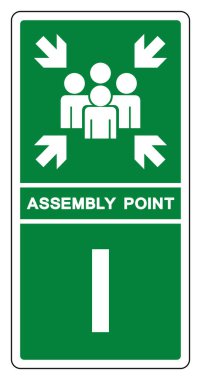 Montaj Noktası Harfleri I Sembol İşareti, Vektör İllüstrasyonu, Beyaz Arka plan Laboratuvarı 'nda tecrit. EPS10 