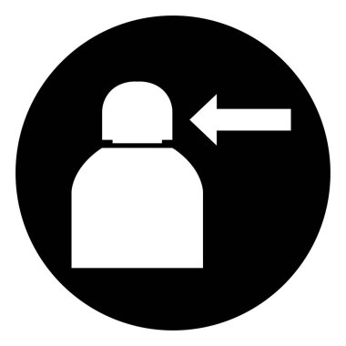 Beyaz Arkaplan Etiketinde İzole Edilmiş Hava Sembolü İşareti, Vektör İllüzyonu Kaldır. EPS10