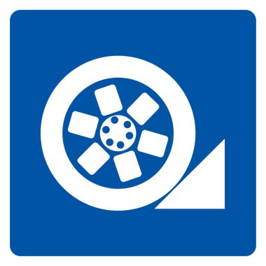 Stopper Sembol İşareti, Vektör İllüstrasyonu, Beyaz Arkaplan Etiketinde İzole Et. EPS10