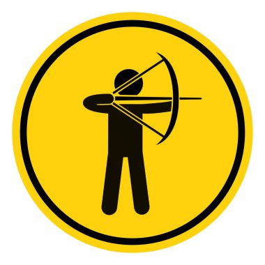 Archer Sembol İşareti, Vektör İllüstrasyonu, Beyaz Arkaplan Labaratuvarında İzole Edildi. EPS10