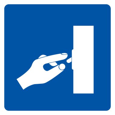 Sembol İşaretini Kapat, Vektör İllüstrasyonu, Beyaz Arka plan Etiketinde İzole Et. EPS10