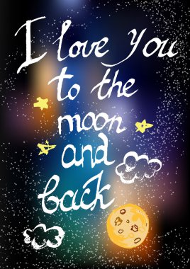 Samanyolu ile çok renkli alan arka plan.