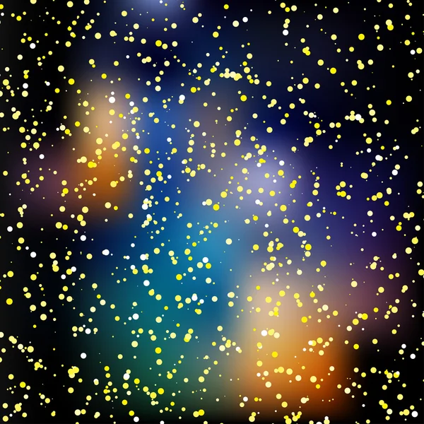 Fondo espacial multicolor con Vía Láctea . —  Fotos de Stock