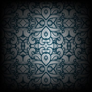 Curl soyut desen çok renkli dalgalar ile.