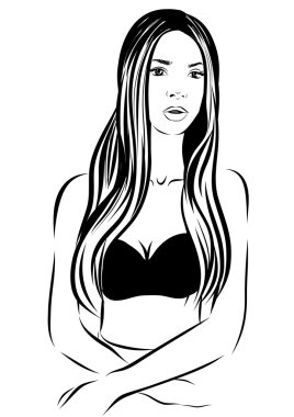 Beyaz arka plan üzerinde antik vintage çiçek süsleme. Vektör