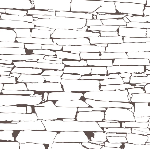Design element. Ancient brick wall texture. Vector EPS — Stock Vector