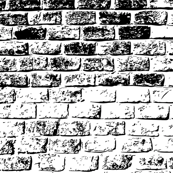 Design element. Ancient brick wall texture. Vector EPS — Stock Vector