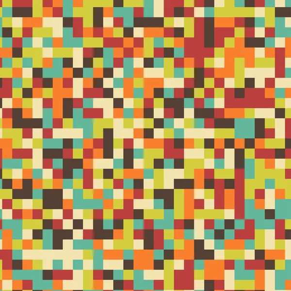 Vector square multicolor mosaic background. — Stock Vector