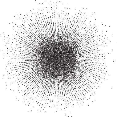 Soyut noktalı resim arka plan noktalı vektör.