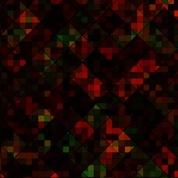 Vector quadrado fundo em mosaico multicolorido . — Vetor de Stock