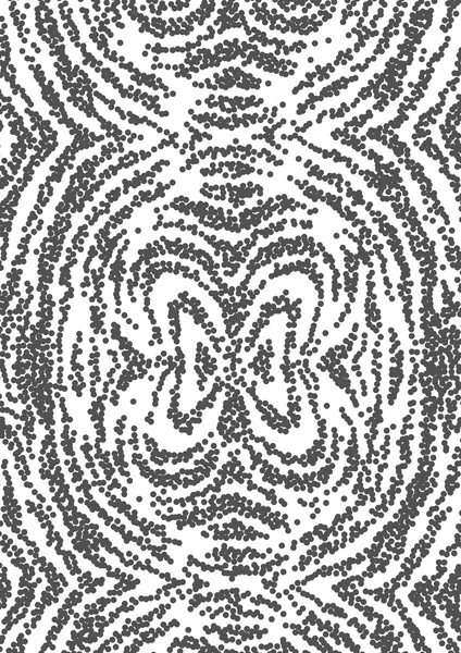 Mezzitoni puntini texture zebra. Sfondo animale. Illustrazione vettoriale. EPS — Vettoriale Stock