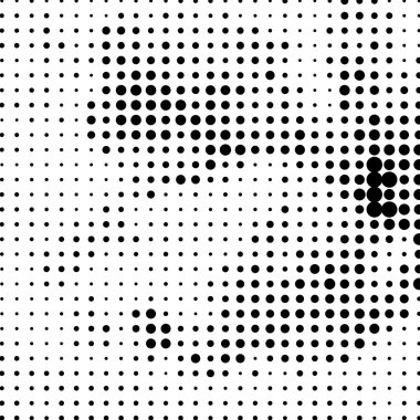 Halftone vector illustration background. EPS 10 clipart