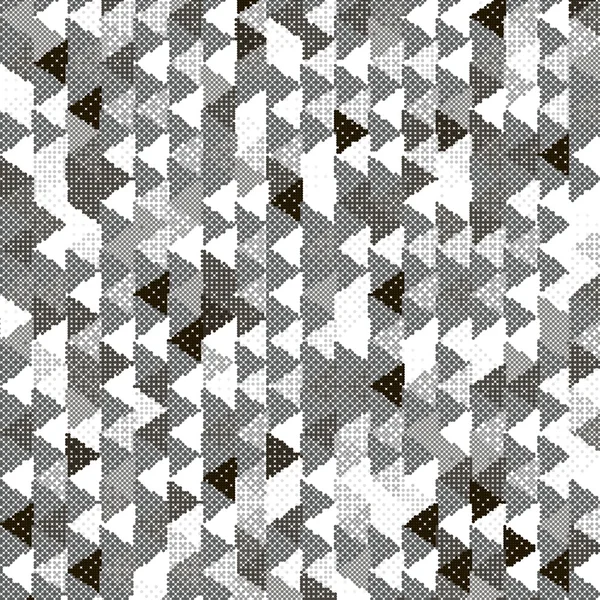 Vector driehoek geometrische patroon. Moderne stijlvolle textuur. — Stockvector