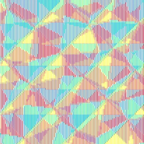 Multicolored halftone stripes vector texture background. EPS — Stock Vector