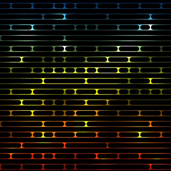 Vektor randig blanka glödande flerfärgad bakgrund. EPS — Stock vektor