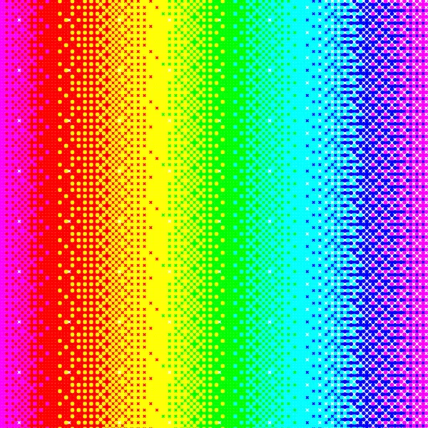 Fond coloré avec des points arc-en-ciel. Illustration vectorielle SPE 10 — Image vectorielle