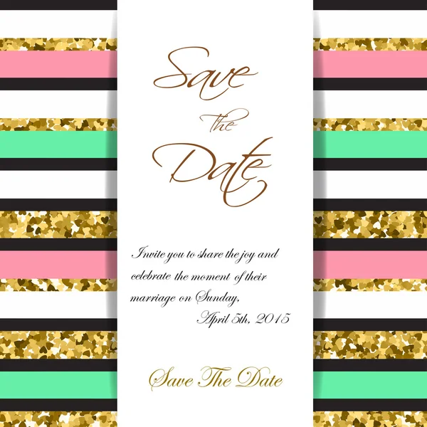 Cute cards with gold Confetti glitter. Perfect for valentines day