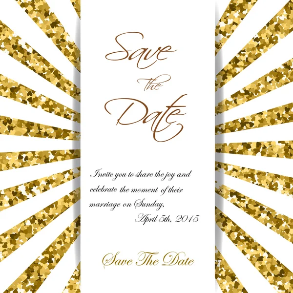 Cute cards with gold Confetti glitter. Perfect for valentines day