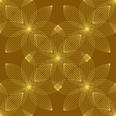 Soyut çiçek desenli. Kartı vektör çizim tasarım.