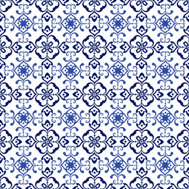 Vektör dekoratif Dikişsiz desen arka plan. Zarif lüks doku duvar kağıtları, arka planlar ve sayfa doldurmak için.