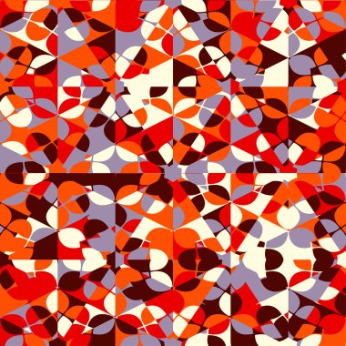 Soyut geometrik çok renkli mozaik arka plan.