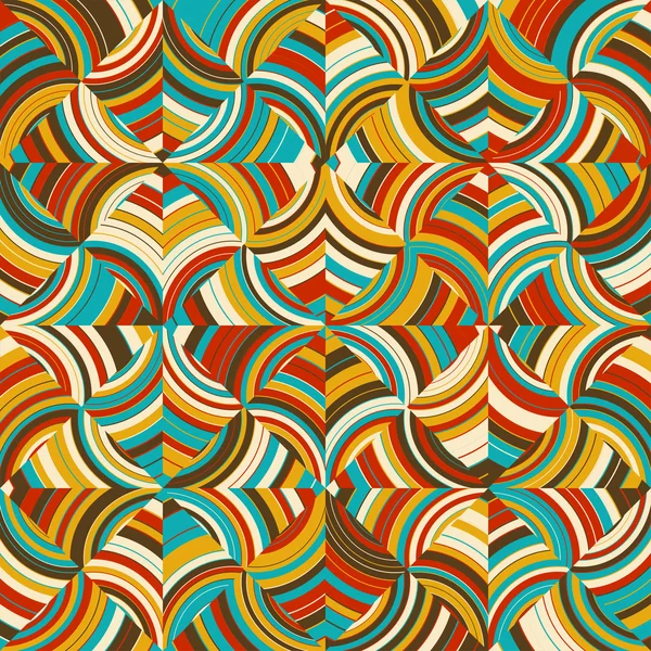 Résumé Géométrique Multicolore mosaïque Fond . — Image vectorielle
