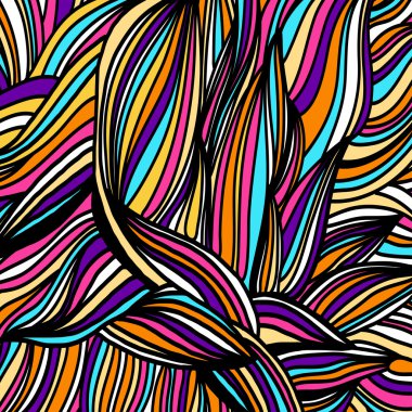 Dalga kalıpları kümesi. Dikişsiz desen duvar kağıdı için kullanılabilir. Web sayfası arka planı