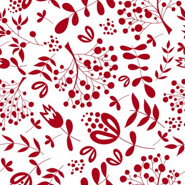 Vintage çiçek tasarlamak vektör.