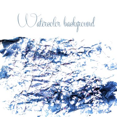 suluboya vektör arka plan. El çizimi.