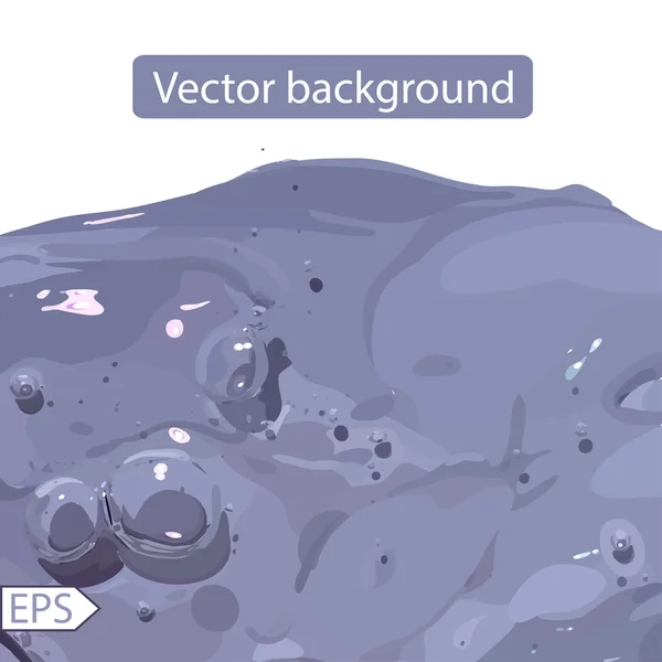 Burbujas flotantes. Hermoso fondo de vector para su diseño . — Vector de stock