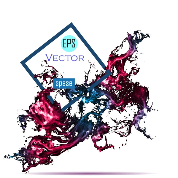 演示文稿设计的向量宇宙背景。Eps 图. — 图库矢量图片