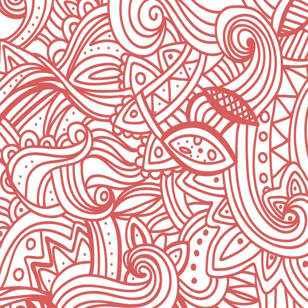 Patrón multicolor Doodles- Diseño de cuaderno esquemático decorativo Dibujado a mano Vector Ilustración Fondo . — Archivo Imágenes Vectoriales