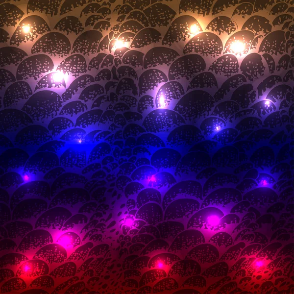 Abstracte disco gloeiende set van achtergrond. vectorillustratie — Stockvector