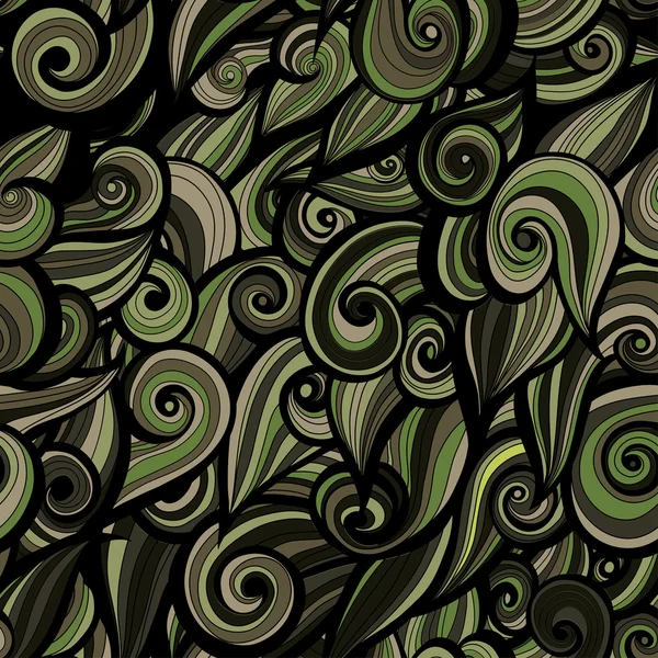 Camouflage militärischen Curlypattern Hintergrund. Vektorillustration, Eps10 — Stockvektor