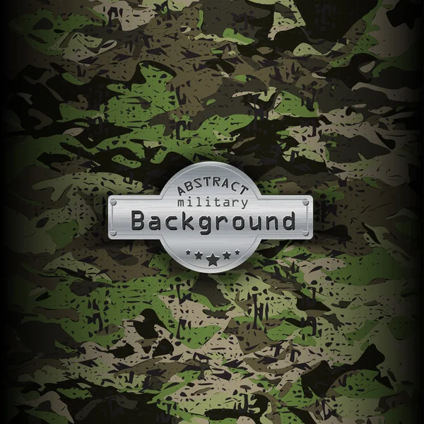 Camouflage militaire patroon achtergrond. Vectorillustratie, Eps10 — Stockvector