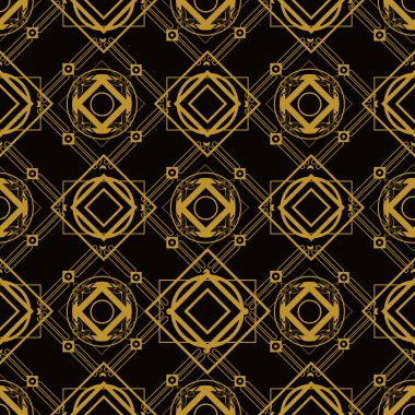 Lüks vintage sorunsuz. Vektör retro monogram. EPS