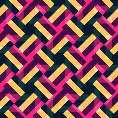 Çok renkli şekiller ile soyut geometrik arka plan. Vektör