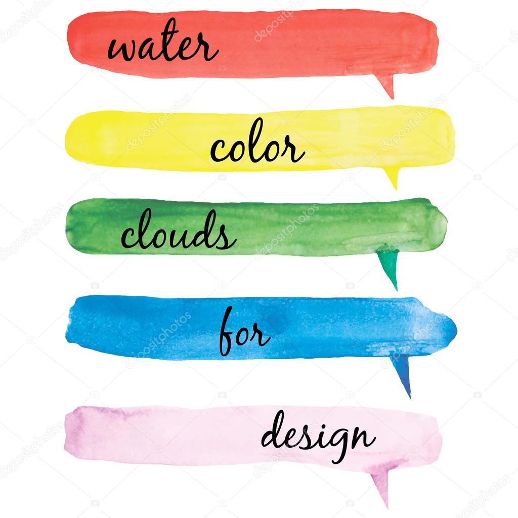 Watercolor background clouds watercolor clouds Beautiful watercolor clouds,watercolor clouds for design