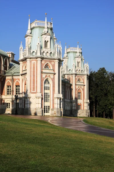 Der Palast im Moskauer Museumsreservat "zaritsyno" — Stockfoto